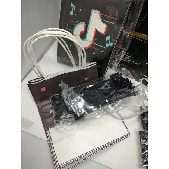 Mofine Party Supply Kit Tiktok themed party supply kit see description for more - Picture 5 of 6